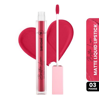 Shryoan Butter Luxe Matte Liquid Lipstick - Pookie
