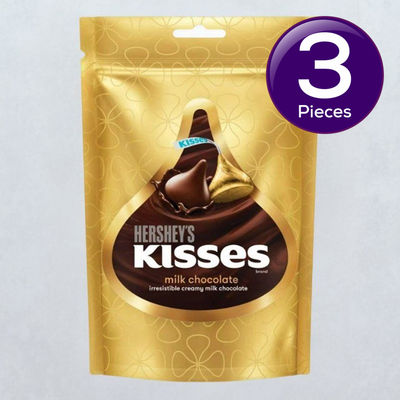 Hershey'S Kisses Milk Chocolate Share Bag 36 g Combo