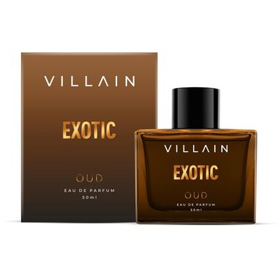 Villain Exotic Oud Luxury Premium Long - Lasting Fragrance Eau De Perfum For Men