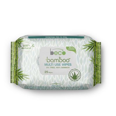 Beco Adult and Baby Wet Wipes - Bamboo & Aloe Vera