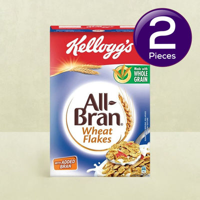 Kellogg's All Bran Wheat Flakes 440 g Combo
