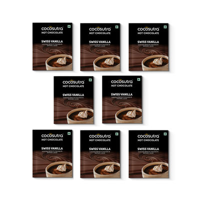 Cocosutra Swiss Vanilla Hot Chocolate Mix, makes 8 cups