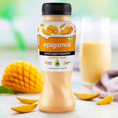 Epigamia Greek Yogurt Smoothie - Alphonso Mango