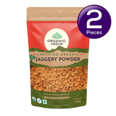 Organic India Jaggery Powder 500 g Combo