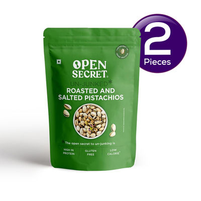 Open Secret Roasted And Salted Pistachio 500 g Combo
