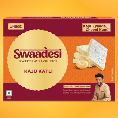 UNIBIC Swaadesi Shahi Kaju Katli Box