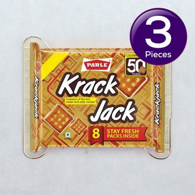Parle Krackjack Sweet & Salty Crackers 353 g Combo
