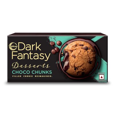Sunfeast Dark Fantasy Desserts Choco Chunks Filled Cookie Reimagined