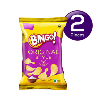 Bingo Salted Sprinkled Potato Chip 85 g Combo