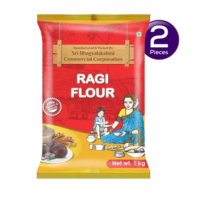 Bhagyalakshmi Ragi Flour 1 kg Combo