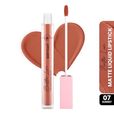 Shryoan Butter Luxe Matte Liquid Lipstick - Sunset