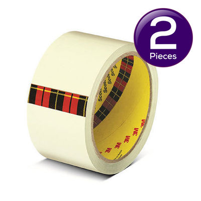Scotch BOPP Packaging Tape - Polypropylene Transparent Tape | 5 cm x 50 m 1 pc Combo