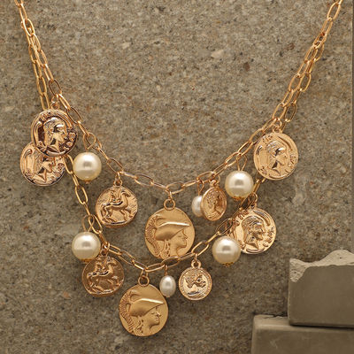Sohi Gold Plated Designer Necklace