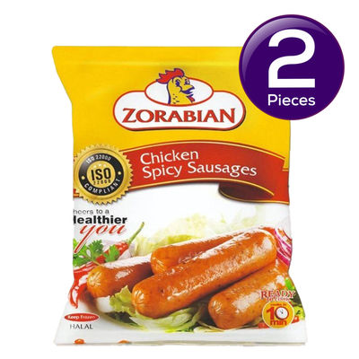 Zorabian Chicken Spicy Sausages 250 g Combo