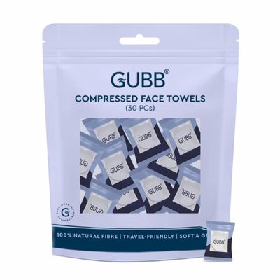 GUBB Face Wipe Facial Tissue Reusable & Biodegradable Wet Wipes For Men & Women