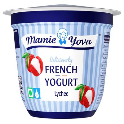 Mamie Yova Deliciously French Fruit Yogurt- Lychee
