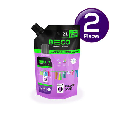 Beco Front Load Laundry Liquid Detergent Refill Pack 2 l Combo
