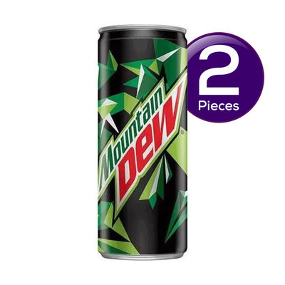 Mountain Dew Soft Drink Can Combo
