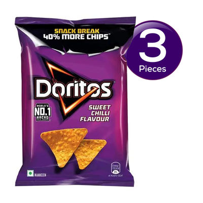 Doritos Nacho Chips - Sweet Chilli Flavour 50 g Combo