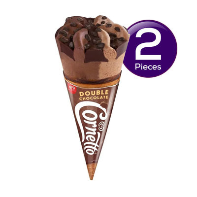 Kwality Wall's Cornetto Double Chocolate 105 ml Combo