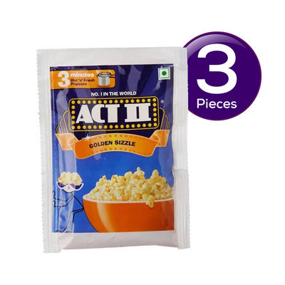 ACT II Popcorn Golden Sizzle | 3 Minutes 35 g Combo