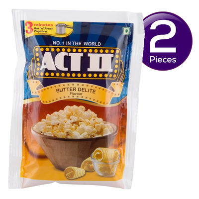ACT II Instant Butter Delite Popcorn 70 g Combo