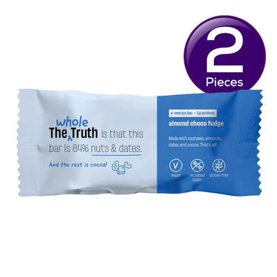 The Whole Truth Almond Choco Fudge Energy Bar 40 g Combo