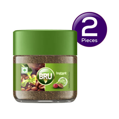 Bru Instant Pure Coffee Jar 25 g Combo
