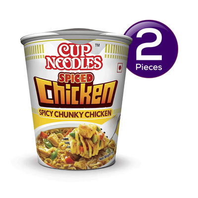 Nissin Cup Noodles Spiced Chicken 70 g Combo