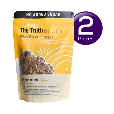The Whole Truth No Added Sugar Grain Muesli 350 g Combo