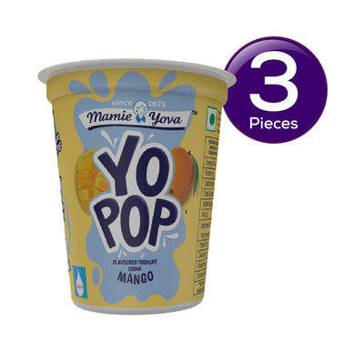 Mamie Yova Yo Pop yogurt Drink Mango 125 ml Combo