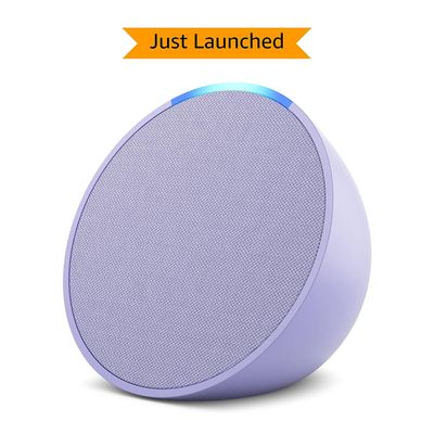 Amazon Echo Pop Smart Speaker with Alexa and Bluetooth – Purple