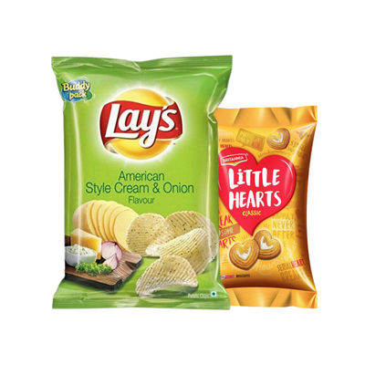 Britannia Little Hearts Classic Crunch Biscuit 70 g Combo