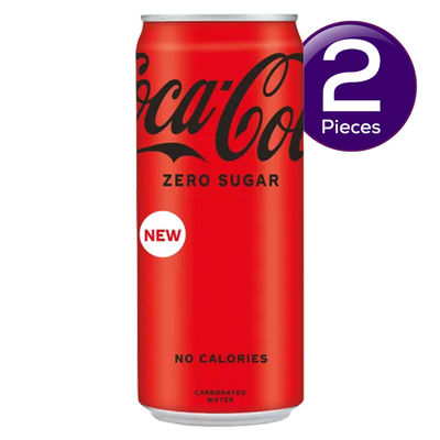 Coca Cola Coke Zero Soft Drink - No Sugar Combo