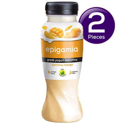 Epigamia Greek Yogurt Smoothie - Alphonso Mango 180 ml Combo