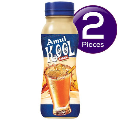 Amul Kool Badam Pet 180 ml Combo