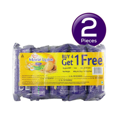 Sunfeast Light Active Marie Biscuit 600 g Combo