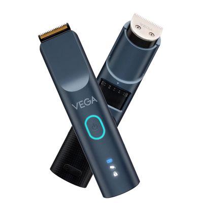VEGA Smartone Series S2, Vhth-31 Fully Waterproof Trimmer 160 Min Runtime 40 Length Settings (Blue)
