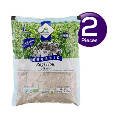 24 Mantra Organic Ragi Flour 500 g Combo