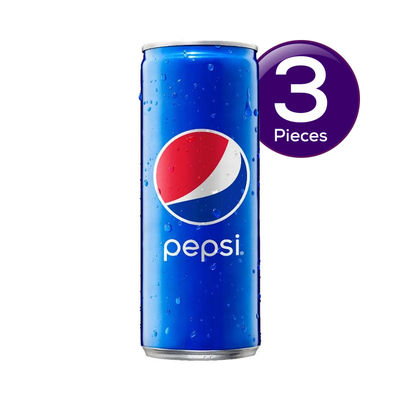Pepsi Soft Drink Can 250 ml Combo