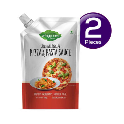 Wingreens Farms Pizza 'N' Pasta Sauce 450 g Combo