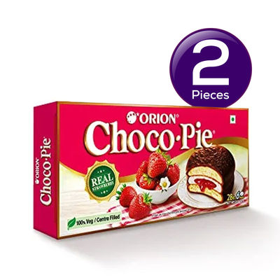 Orion Strawberry Choco Pie 168 g Combo