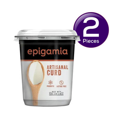 Epigamia Lactose Free Curd 400 g Combo