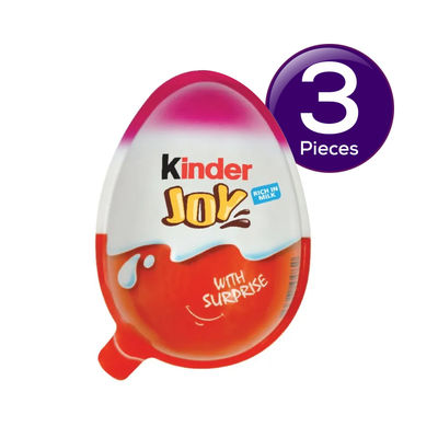 Kinder Joy Chocolate Snack With Surprise Pink 20 g Combo