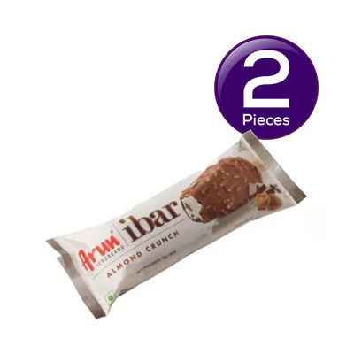 Arun Ibar Mini Almond Crunch Ice Cream Stick 80 ml Combo