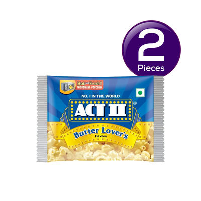 ACT II Microwave Popcorn Butter Lover 99 g Combo