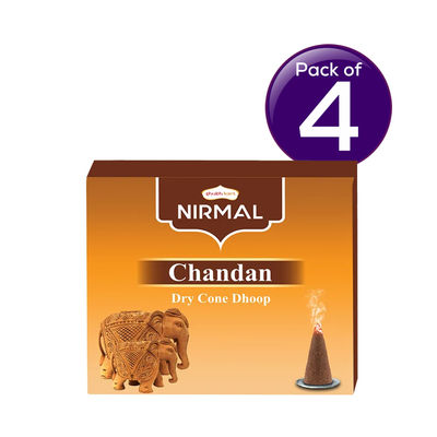 Shubhkart Nirmal Chandan Dry Cone Dhoop 10 pc Combo