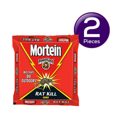 Mortein Rat Kill Cake - Instantly Kills Rats Outdoors 100 g Combo