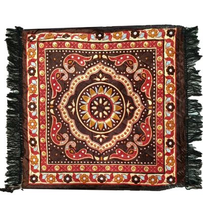 Elegant Weavers Aasan Mat - Brown