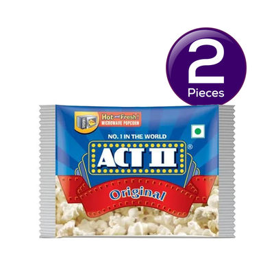 ACT II Microwave Popcorn - Butter 33 g Combo